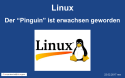 Linux - Computeria Horgen