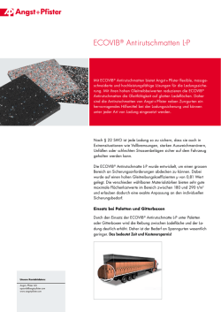 ECOVIB&reg; Antirutschmatten LP