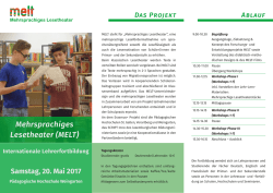 Mehrsprachiges Lesetheater (MELT)