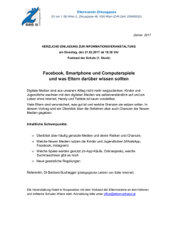 Safer Internet (Eltern) 21. Feb.
