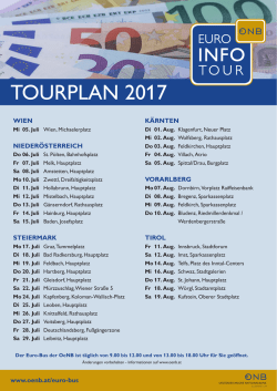 tourplan 2017