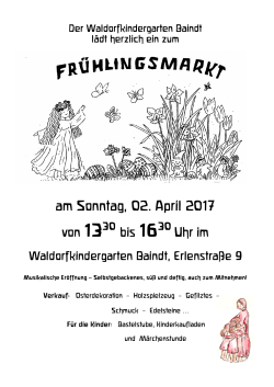 am Sonntag, 02. April 2017 - Waldorfkindergarten Baindt