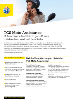 TCS Moto Assistance