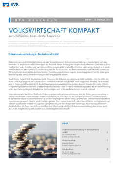 Einkommensverteilung in Deutschland stabil Berlin / 23