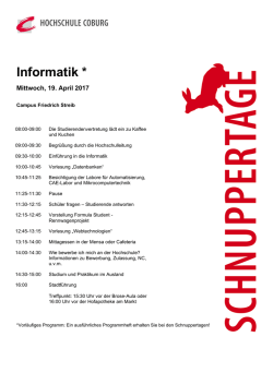 Informatik - Hochschule Coburg