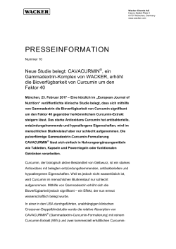 Presseinformation (PDF | 295 KB)