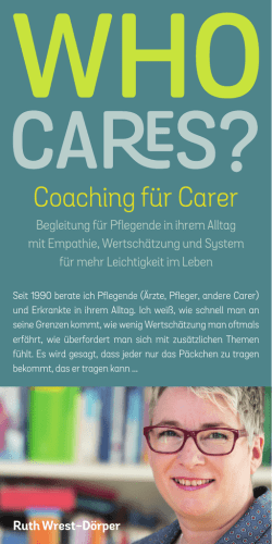 Coaching für Carer