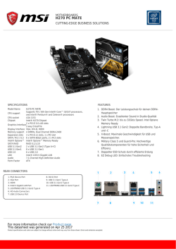 H270 PC MATE