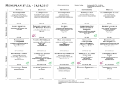 Menuplan W09 als PDF DE - Personalrestaurant VIVA