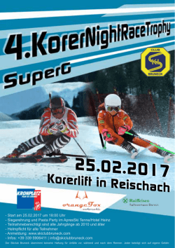 Flyer - Skiclub Bruneck