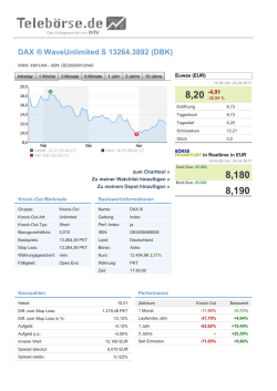 DAX ® WaveUnlimited S 13336.5747 (DBK)