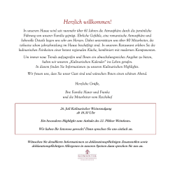 Herzlich willkommen! - Romantik Hotel Reichshof