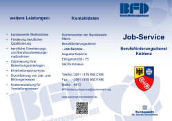 Flyer Job-Service Koblenz ( PDF , 134 kB)