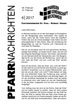06-2017 - Pfarreiengemeinschaft Meckenheim