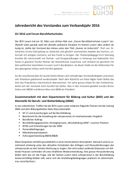 Jahresbericht 2016