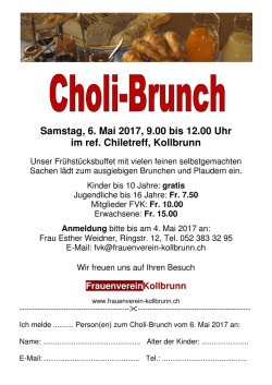 17-05 Choli-Brunch Flugblatt