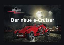 e-Cruiser - Trike