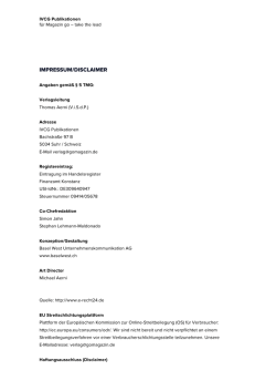Impressum
