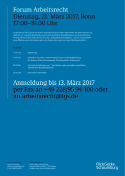 Programm PDF - Flick Gocke Schaumburg