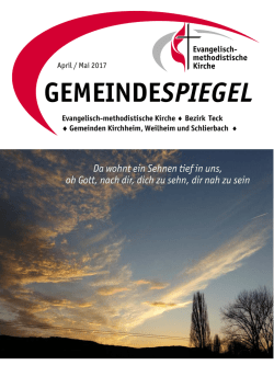 finden Sie den aktuellen Gemeindespiegel.