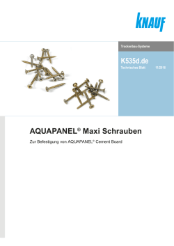 AQUAPANEL® Maxi Schrauben K535d.de