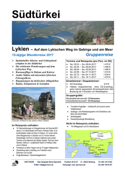 Lykien - Geo Tours