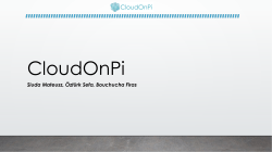 pdf - CloudOnPi