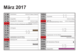 März 2017 - St. Oswald bei Plankenwarth