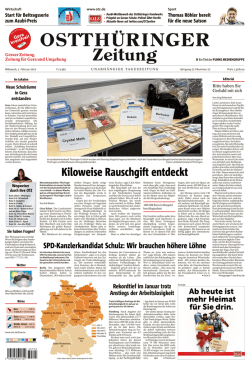 Kiloweise Rauschgift entdeckt