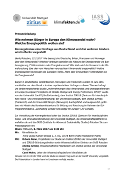 IASS leer mit Stilvorlagen - Institute for Advanced Sustainability