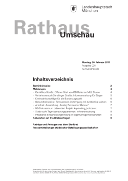 Rathaus Umschau