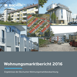 Wohnungsmarktbericht 2016 - GeoDatenPortal