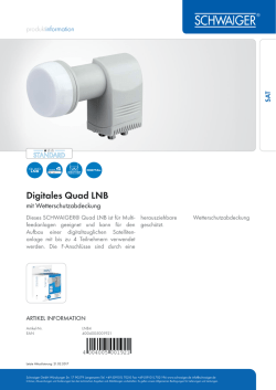 Digitales Quad LNB