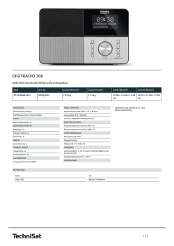 digitradio 306 - www.produktinfo.conrad.com