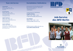 Job-Service des BFD Berlin
