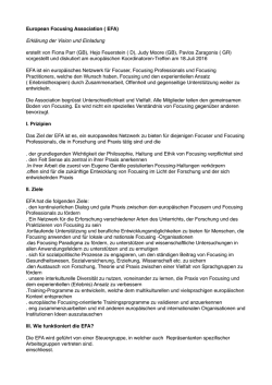 EFA &Uuml;bersetzung