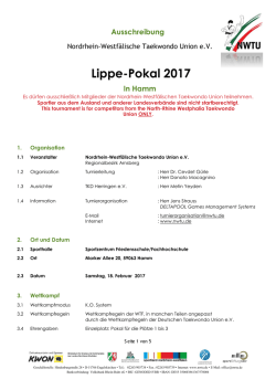 Lippe-Pokal 2017