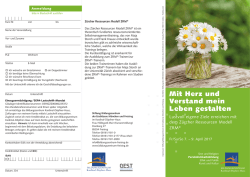 Mit Herz und Verstand mein Leben gestalten - Kardinal-Döpfner-Haus