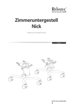 PDF Gebrauchsanweisung ZUG Nick