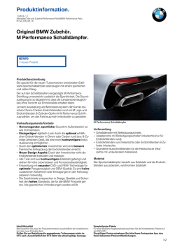 M Performance Schalldämpfer. - Motor-Talk