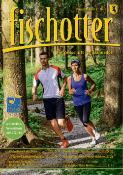 2 - fischotter.ch &middot; Die Zeitschrift f&uuml;r M&auml;nnedorf
