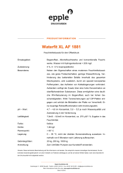 Produktinformation Waterfit XL AF 1881 74 KB, PDF