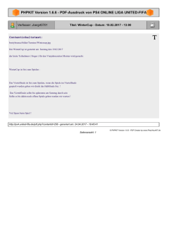 PHPKIT Version 1.6.6 - PDF-Ausdruck von PS4