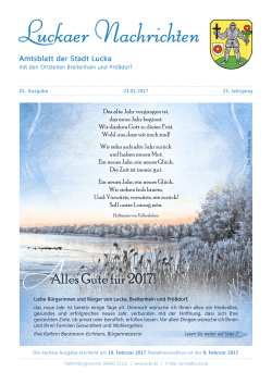 Amtsblatt Lucka 01-2017