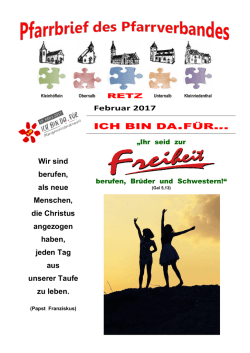 ICH BIN DA.F&Uuml;R&hellip; - Pfarrverband Retz