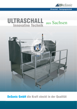 DeSonic Ultraschall
