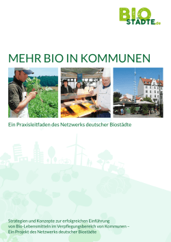 mehr bio in kommunen - Öko