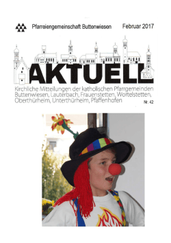 Pfarrbrief - Pfarrei Deutschland
