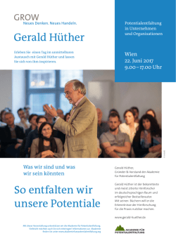 Gerald Hüther_Seminar_Wien_22.Juni2017
