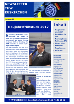 Inhalt - THW Euskirchen